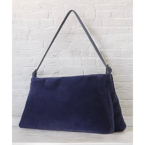 STAUD Handbags - NWT STAUD VIVI Faux Fur Shoulder Bag